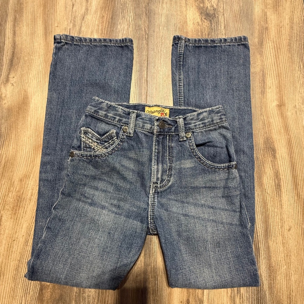 Wrangler 20X Jeans Blue Denim Western Americana Slim 10